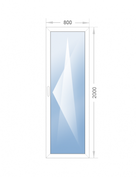 Балконная дверь 800x2000